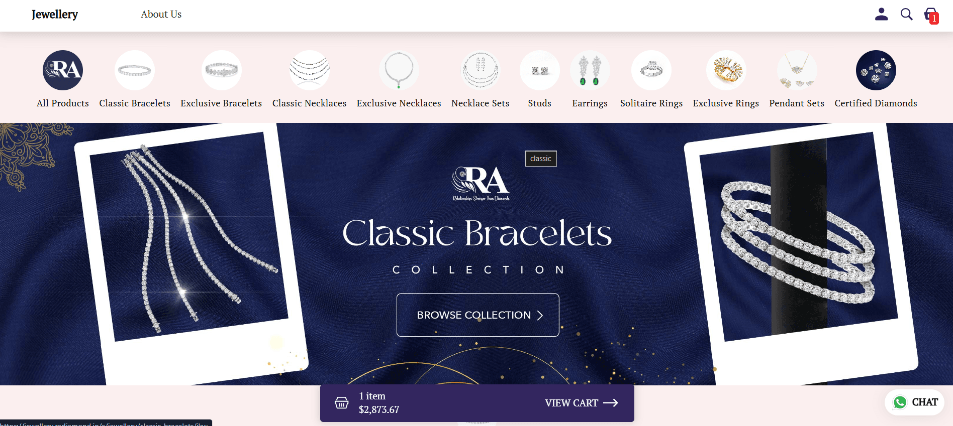 Jewellery UI